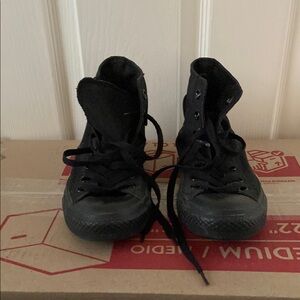 Converse Black High-Top Sneakers